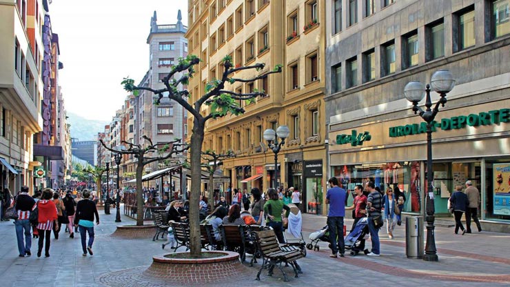 goedkope autoverhuur in Bilbao Binnenstad